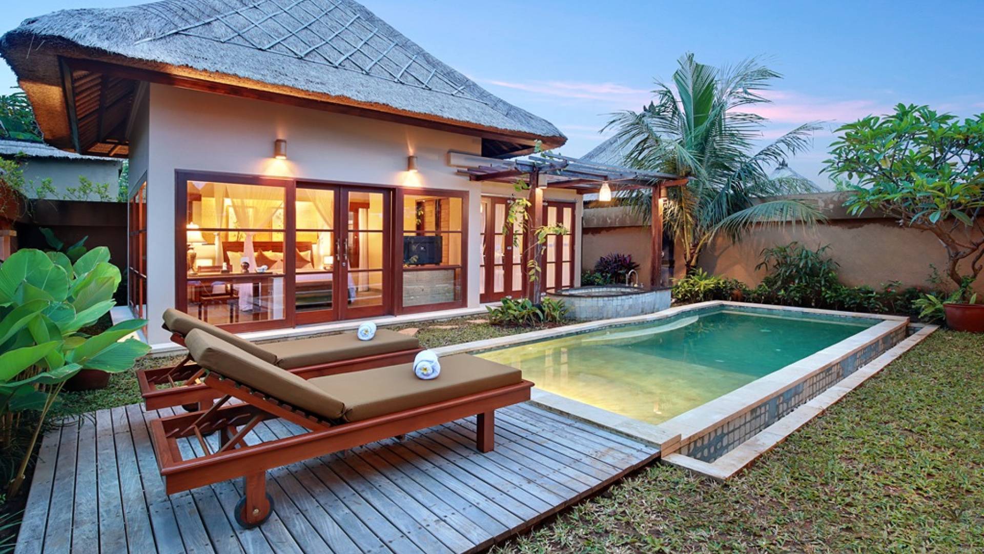 Honeymoon Suite Pool  Villa  at Ubud Nyuh Bali  Resort Spa 