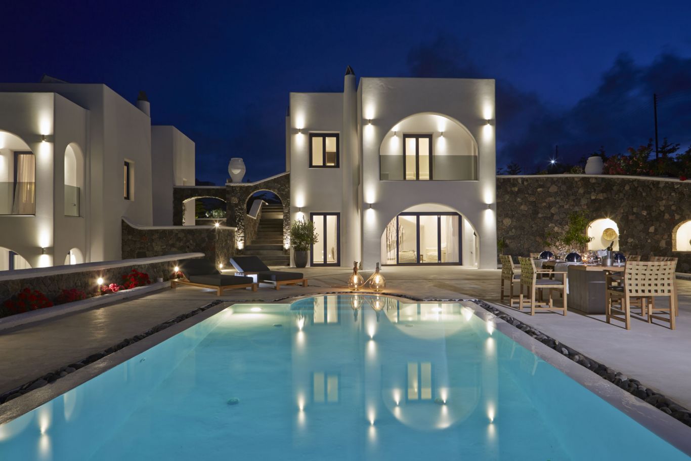 Petra Three Bedroom Villa at Amor Villas Santorini