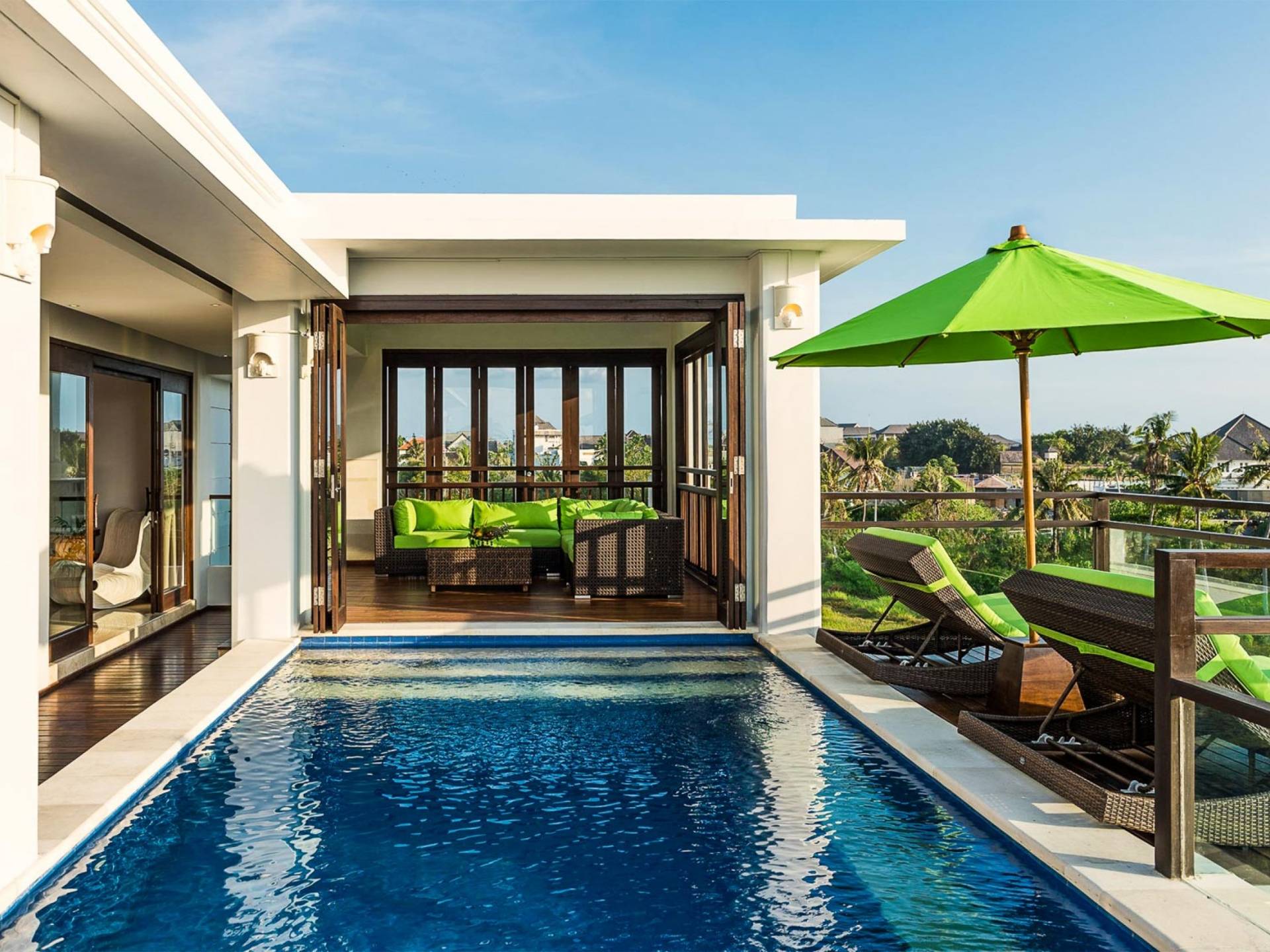Private pool villas
