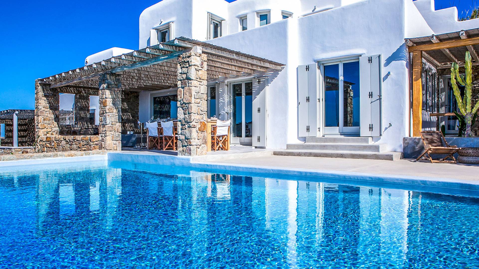 Купить недвижимость в греции. Mykonos Luxury Villas. Вилла в Греции. Вилла на Эгейском море. Греческий дом.