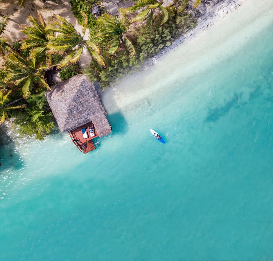 Overwater Bungalow at Aitutaki Lagoon Private Island Resort