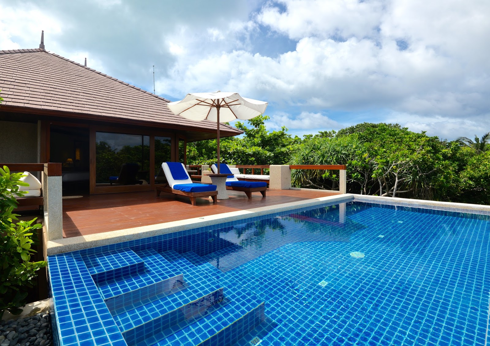 Treetop Pool Casita at Amanpulo Resort Palawan