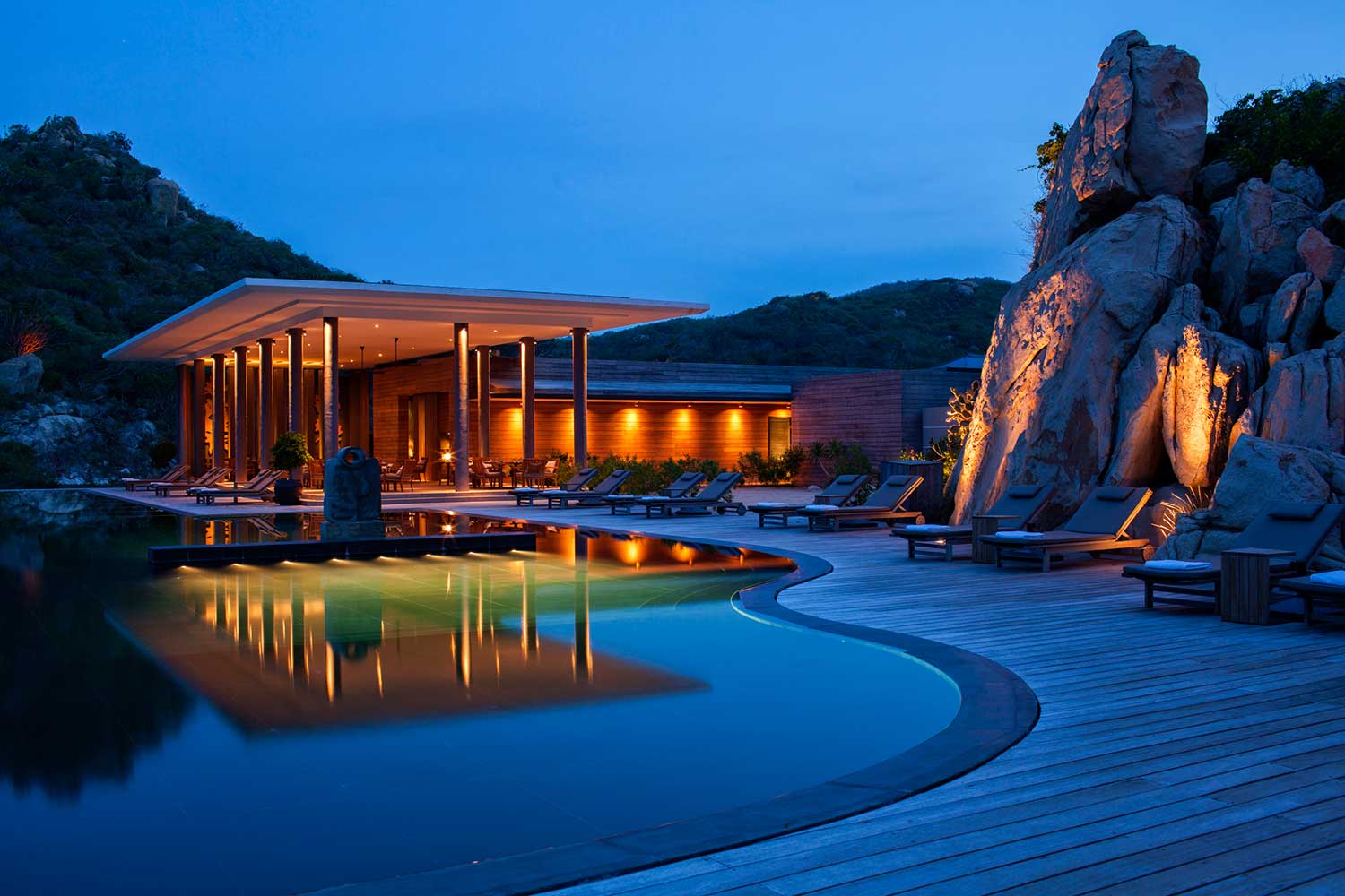 Mountain Pool Villa at Amanoi Resort Vietnam