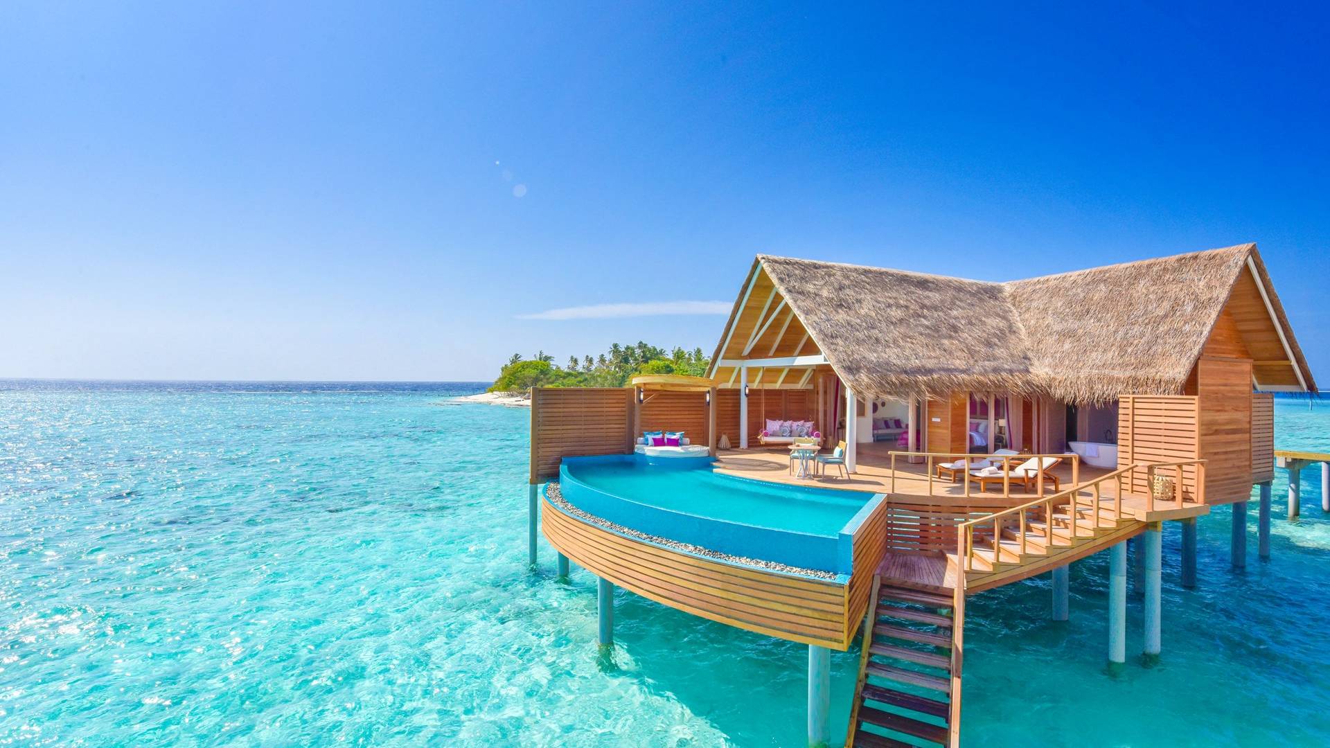 Water Pool Villa at Milaidhoo Resort Maldives