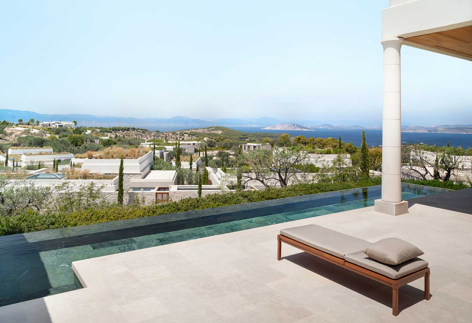 Deluxe Pool Pavilion with Premium View at Amanzoe Resort