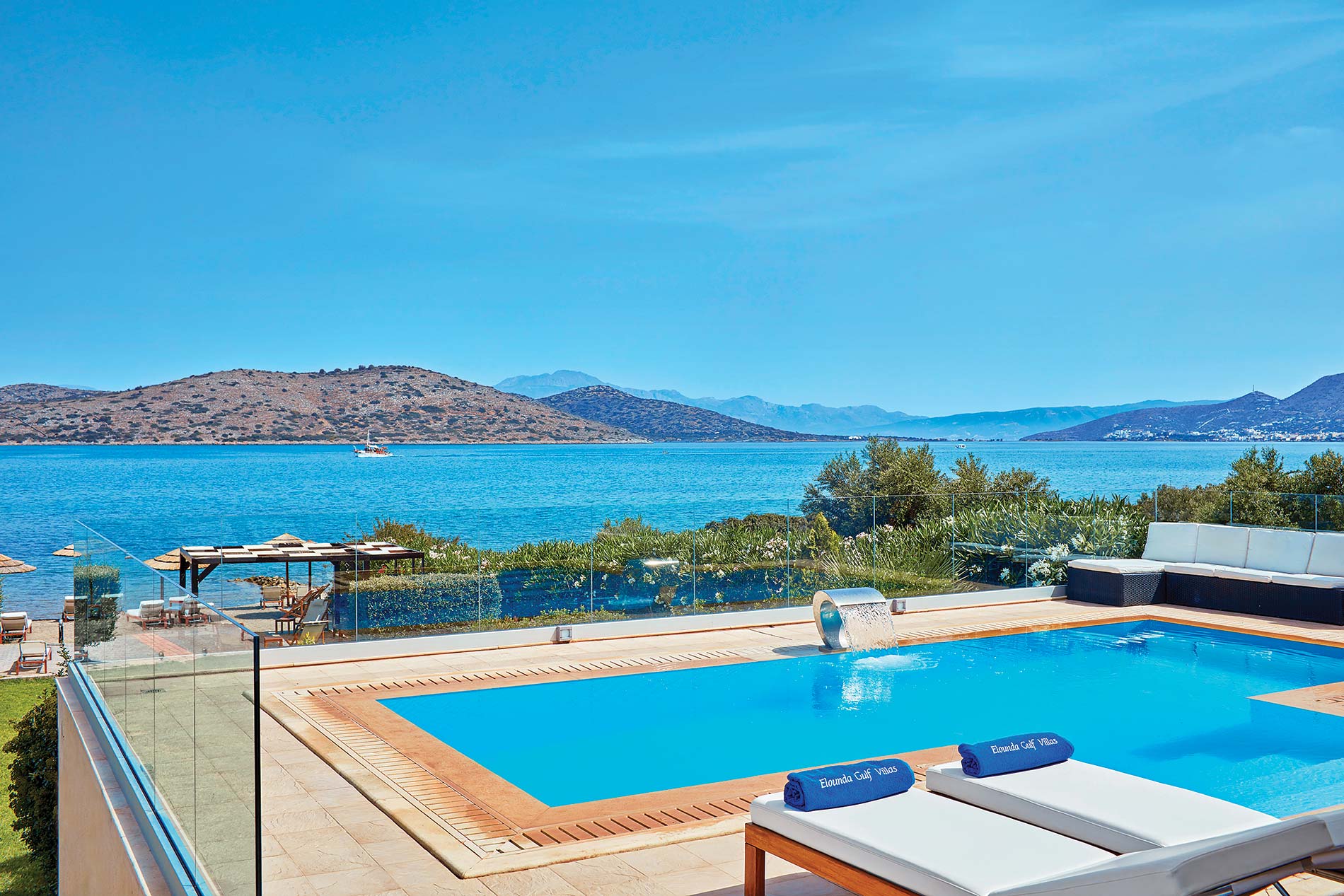 Beachfront Villa Elounda