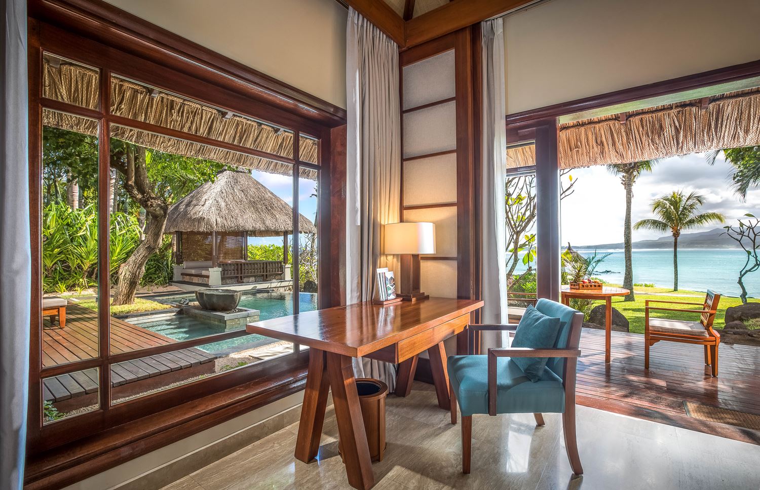 Beachfront Suite Pool Villa at Shanti Maurice Resort