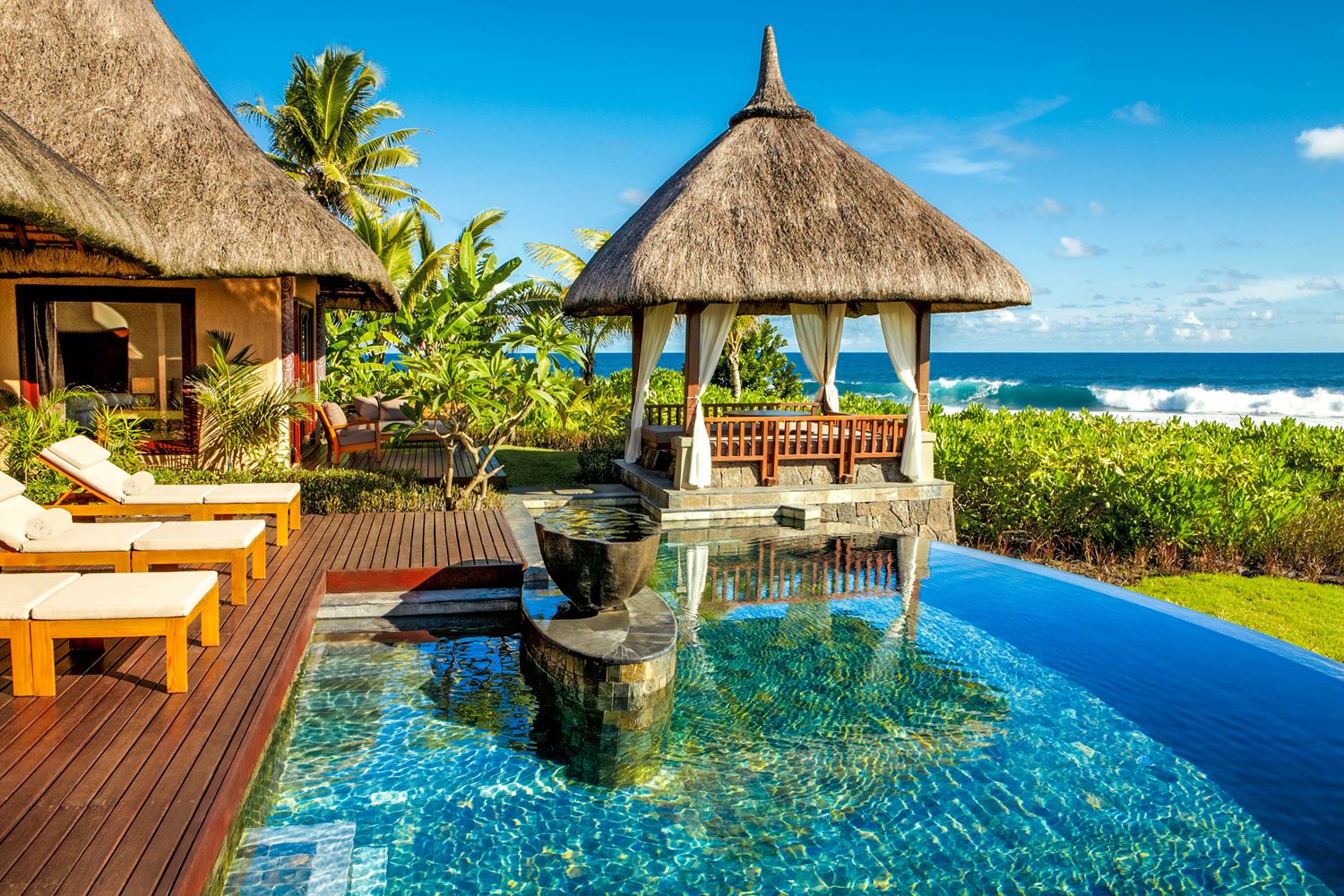 Luxury Double Pool Villa at Shanti Maurice Resort