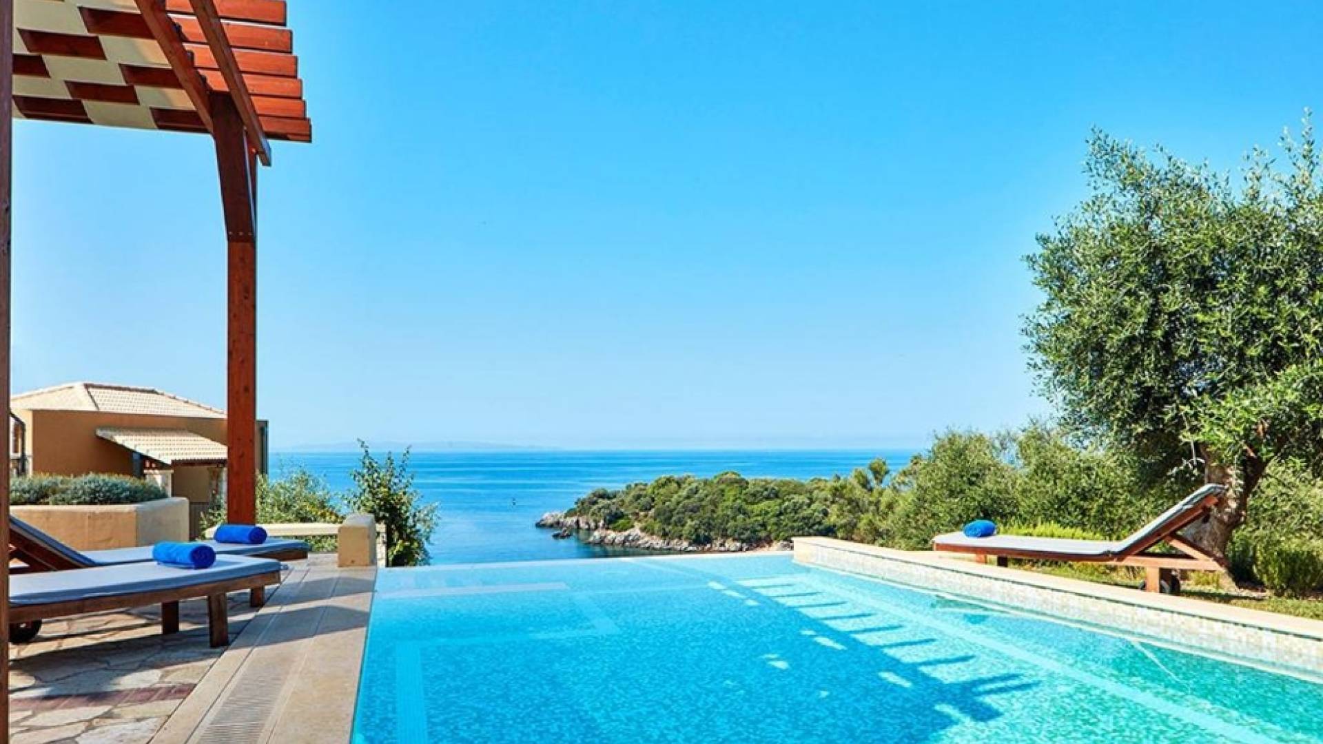 Villa with Private Pool at Sivota Seascape Villas | By UniqueVillas